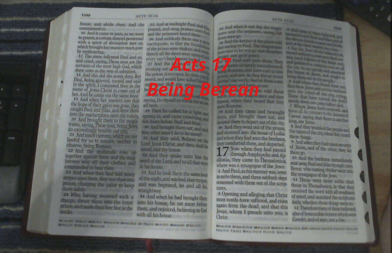 Acts 17 Berean Jew
