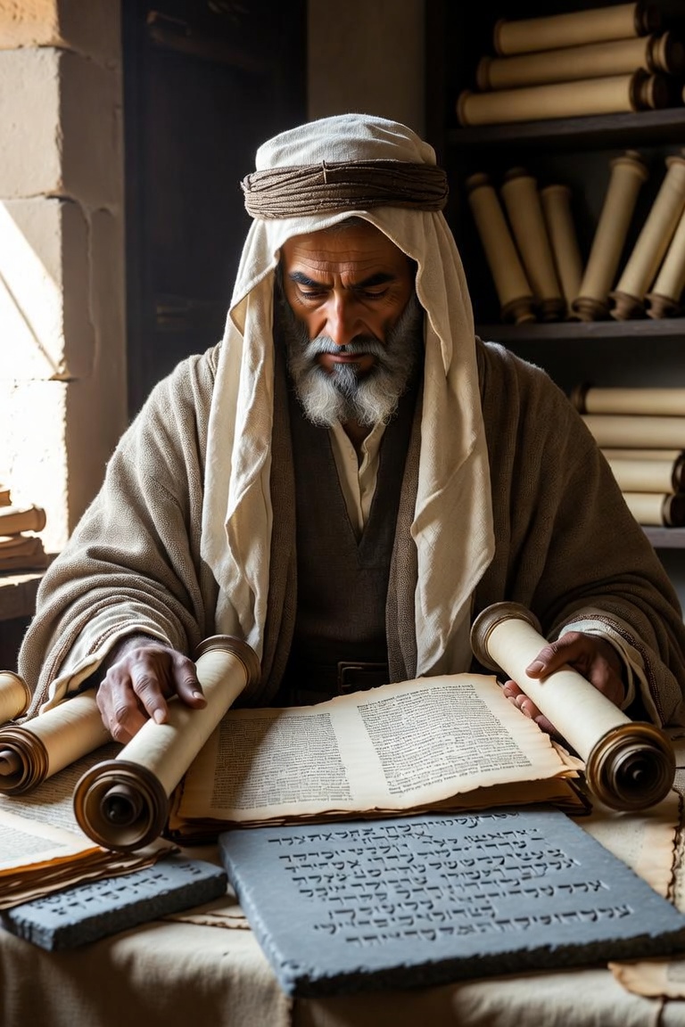 Berean studing Old Testament and Paul's Teaching